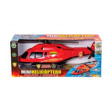 Mini Helicóptero de Brinquedo Polícia e Resgate -  BS Toys