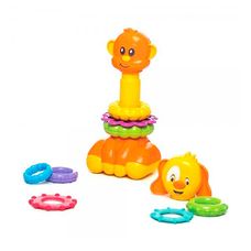 Brinquedo Didático Zoo Argolas TaTeTi - Calesita