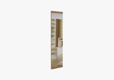 QUADRO ESPELHO FRIZZ MENOR NATURAL 1155157021