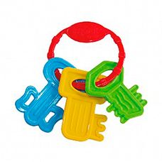 Mordedor Infantil Baby Keys Colorido - Maral