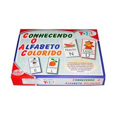 Jogo Educativo Conhecendo o Alfabeto Toia - Colorido
