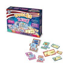 JOGO INGLES 2 EM 1 12130 - TOIA BRINQUEDOS