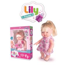 Boneca Lily Frases -  Nova Toys