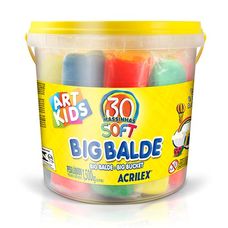 Balde C/massas Modelar 1,5kg