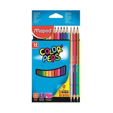 Lápis de Cor Color Peps 12 Cores+3 Lápis Duo