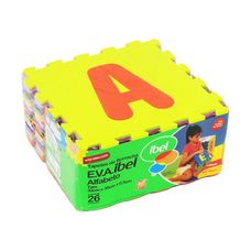 Tapete Infantil de E.V.A. Alfabeto 26 Peças 30x30 – Ibel Tapete Infantil de E.V.A. Alfabeto 26 Peças 30x30 – Ibel