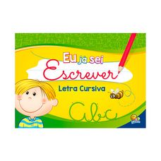 Livro Eu Já Sei Escrever: Letra Cursiva - Todolivro