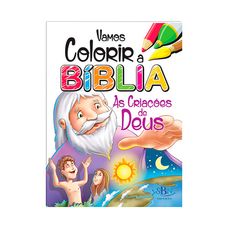 LIVRO VAMOS COLORIR A BIBLIA CRIACOES DE DEUS