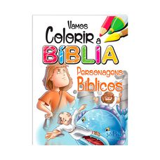 LIVRO VAMOS COLORIR A BIBLIA PERSONAGENS BIBLICOS