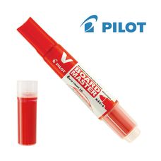 MARCADOR P/QUADRO BCO E REFIL WBMAVBMM-BRPD VERM.