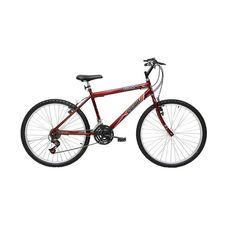 BICICLETA ARO 26 MTB FLASH BIC/VERM