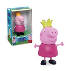Boneca Elka Peppa Princesa Pig - Rosa
