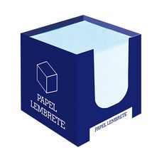 Papel Lembrete Memo Box 80x92mm Liso 500fls