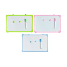 Quadro Branco 50x35cm Cores Dmt5024 - Dm Toys