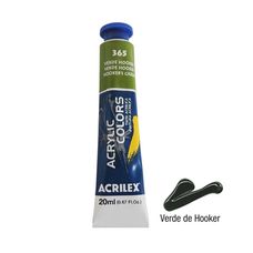 Tinta Acr.p/tela 20ml 365 Verde de Hooker 13123