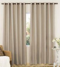 Cortina Pratika 360x250cm Lisa Slim Areia - Bella Janela