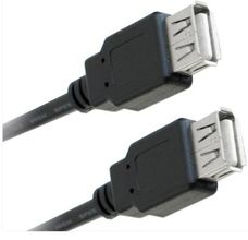 Cabo USB 2.0 Extensor Fêmea x Fêmea - 2 Metros - X-Cell XC-USB-F-F