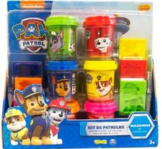 Massinha de Modelar Patrulha Canina Kit com 6 Potes - Sunny