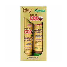 Shampoo +trat.cond. Novex Óleo de Coco 6352