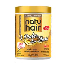 Creme Para Pentear NatuHair O Poder dos Óleos 1kg