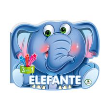Livro Infantil Descobrindo o Mundo Elefante
