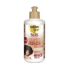 Creme Para Pentear S.O.S Cachos Reparação Extrema Salon Line 300ml