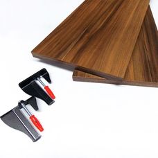 Prateleira Torino Com Suporte Bico Tucano 80x20cm Nogal - Dicarlo