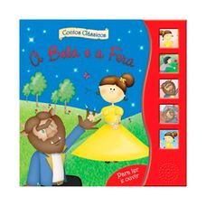 Livro Sonoro a Bela e a Fera
