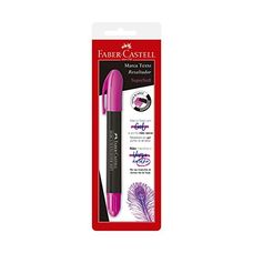 Marca Texto Gel Faber-Castell Textliner – Rosa Fluorescente
