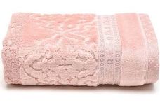 Toalha Rosto Jacq. Le Bain Madras Rosa 3187