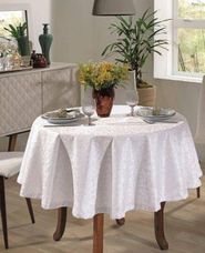 TOALHA DE MESA 160M JACQ REQUINTE TJ-5040 BCO