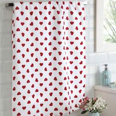 Toalha de Rosto Estampada Döhler Prisma Formosa Vermelha 50cm x 80cm