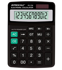 Calculadora de Mesa Procalc 12 Dígitos PC730
