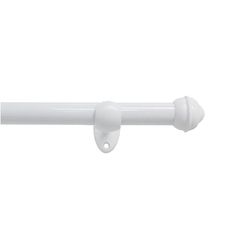 Kit Varão Para Cortina Pratiko Branco 28mm 1,50mt - Bella Arte