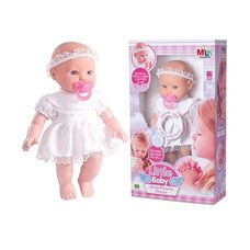 Boneca Minha Primeira Oração Reza O Pai Nosso - Milk