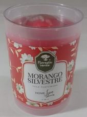 Vela Perfumada Morango Silvestre 90g - Floresta Verde