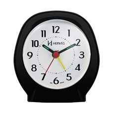 Relógio Despertador Herweg Quartz Preto 2634