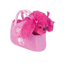PELUCIA BARBIE C/BOLSINHA ROSA