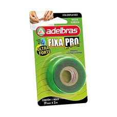 Fita Adesiva Dupla Face Massa Acrílica 19mmx2m Fixa Pro