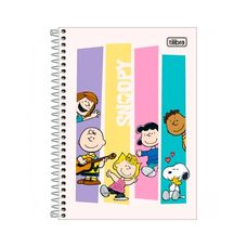 Caderneta Espiral Capa Dura Snoopy 80F - Tilibra - Capas Sortidas