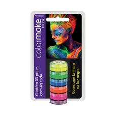Pintura Facial Cremosa Colormake Neon - Torre com 5 Cores