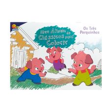 Livro P/colorir Três Porquinhos