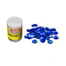 Lantejoula 6mm Pote 2gr Azul Royal