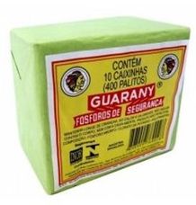Fósforo Guarany Pacote com 10 Caixas