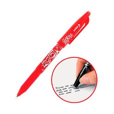 Caneta Esferográfica Pilot Frixion Ball 0,7mm Vermelha