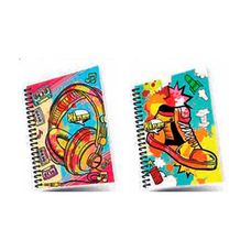 Caderneta de Anotacões 96 Folhas Coleção Man BAG - Capas Sortidas