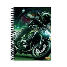Caderno Espiral C/D Universitário 15 Matérias Easy Masculino 300F - Baag - Capas Sortidas