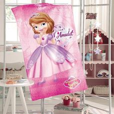 TOALHA DE BANHO INFANTIL VELOUR PRINCESA SOFIA 07 - DOHLER