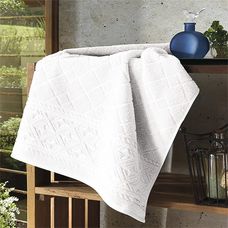 Toalha de Banho Jacquard Confort Fj5281 Branco - Dohler