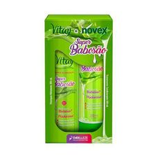 Kit Shampoo + Condicionador Novex Super Babosao
